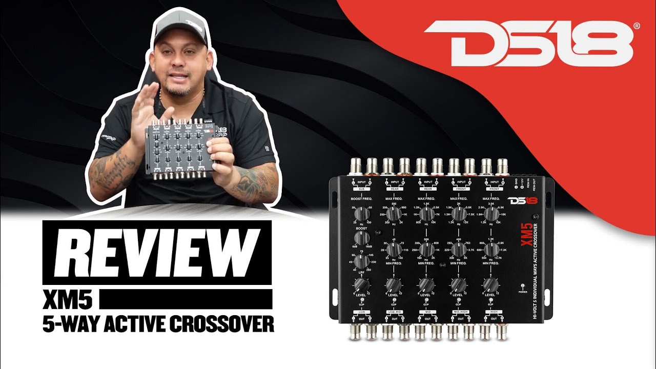 DS18 XM5 5-Way Active Crossover