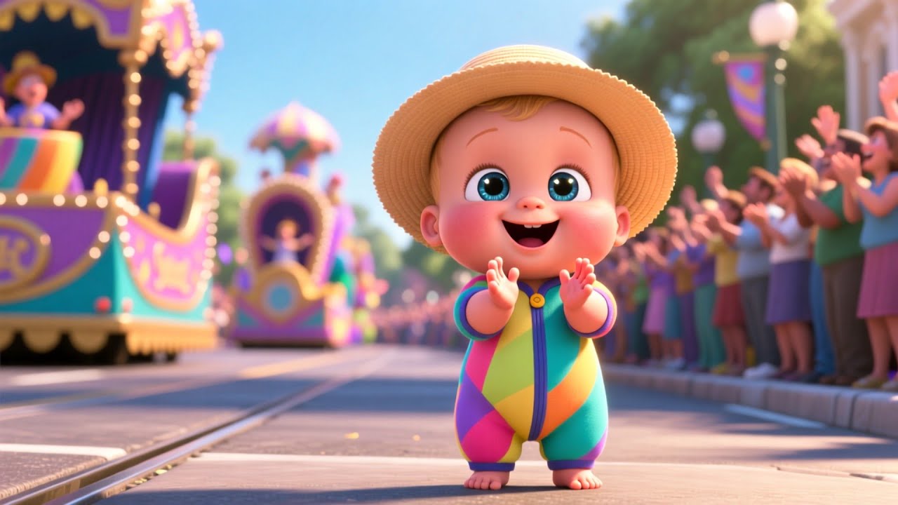Summer Parade With Baby | Fun Parade Song for Kids | Bright Celebration Nursery Rhyme 🎉🎈