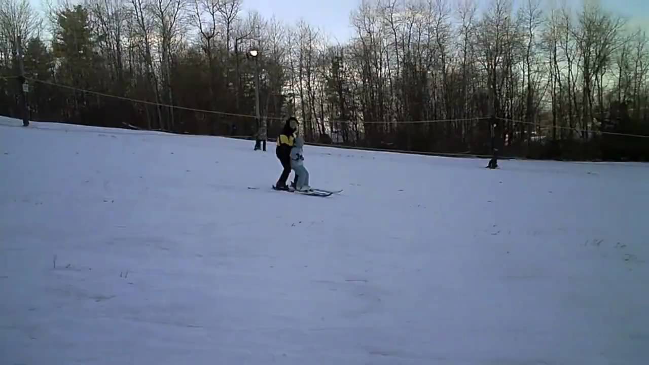 First time skiing!