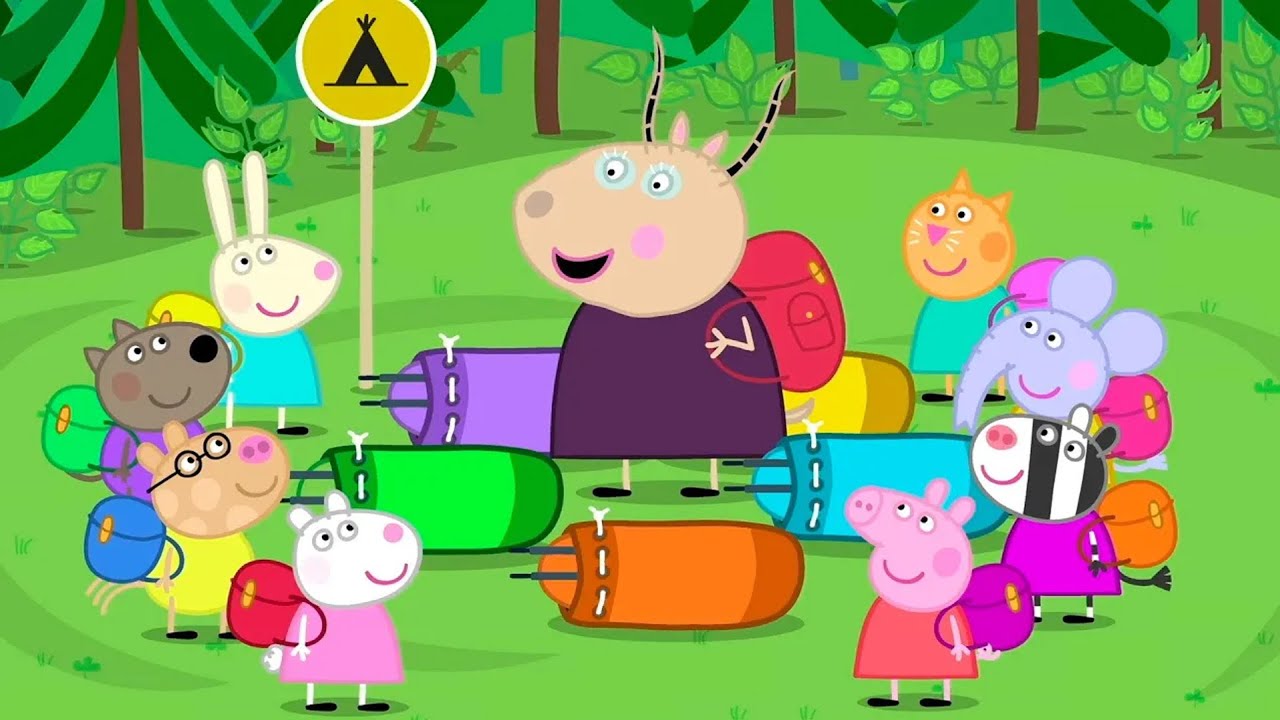 Peppa Pig Hrvatska |  Školski kamp | Crtići Za Djecu