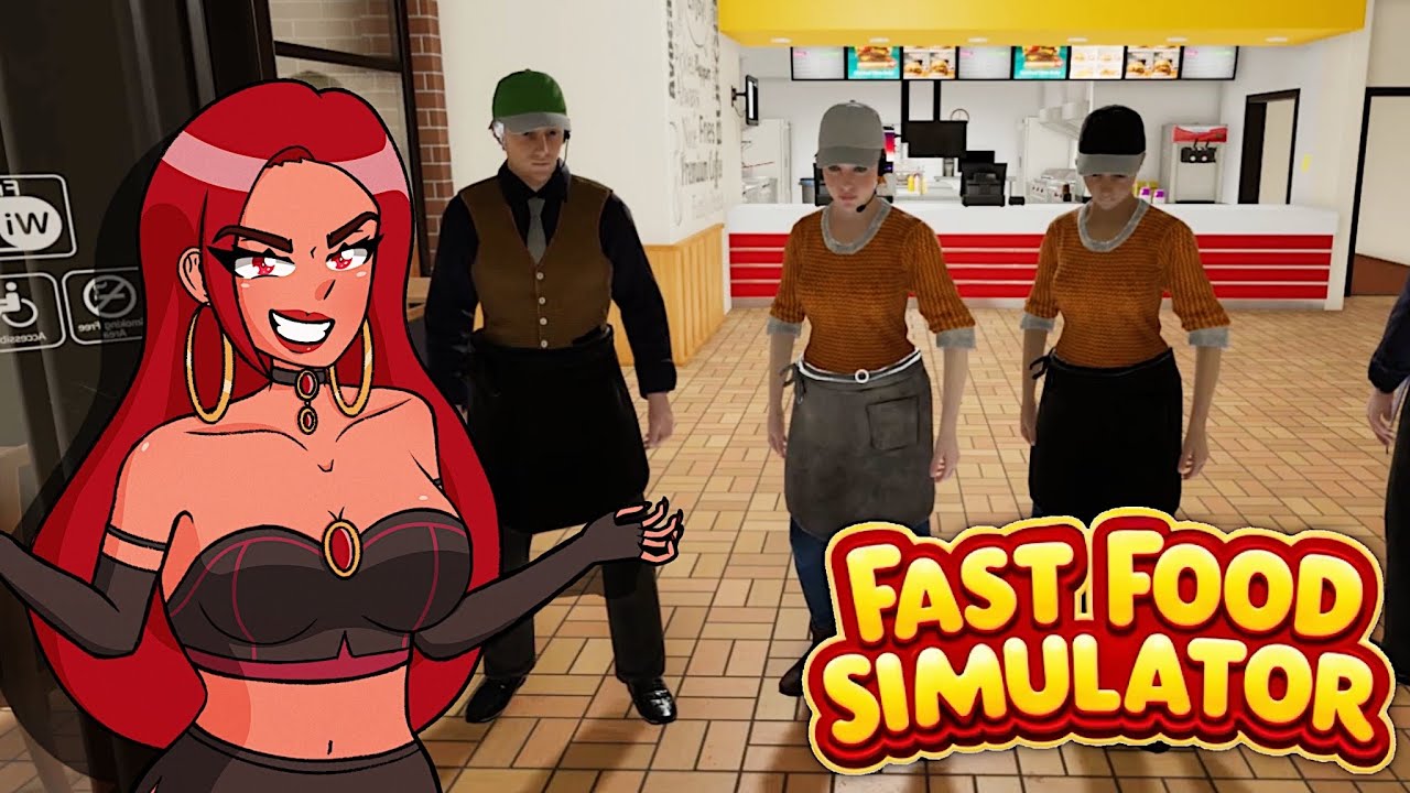 FASTFOOD SIMULATOR TOO MUCH TALKING NOT ENOUGH WORKING