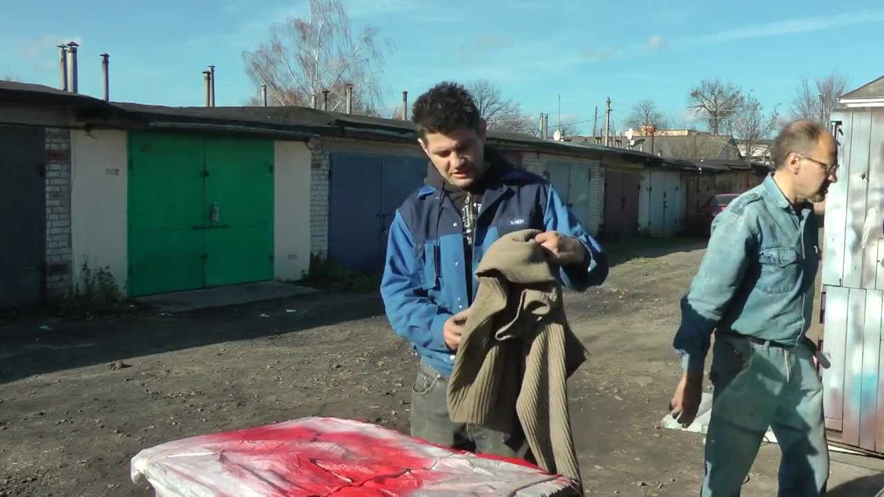 Готовим дверь к покраске