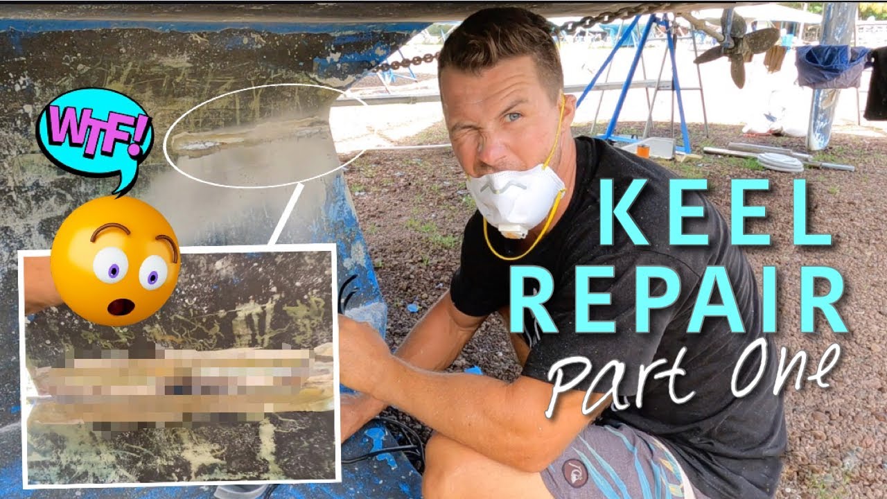 He Went DRILL HAPPY on the KEEL!  -  KEEL SMILE REPAIR PART 1 - Ep 50