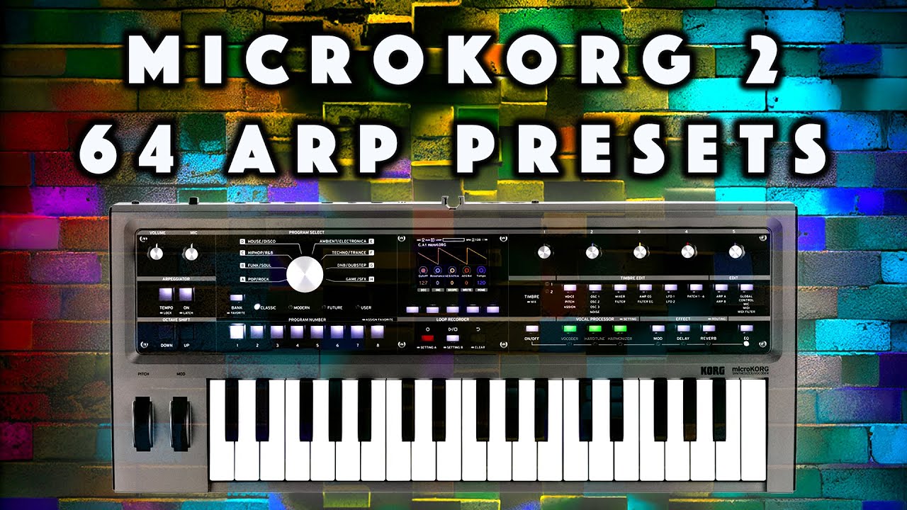 Пресеты Dark Atmo Arp: Korg Microkorg 2. Демонстрация звука No Talk