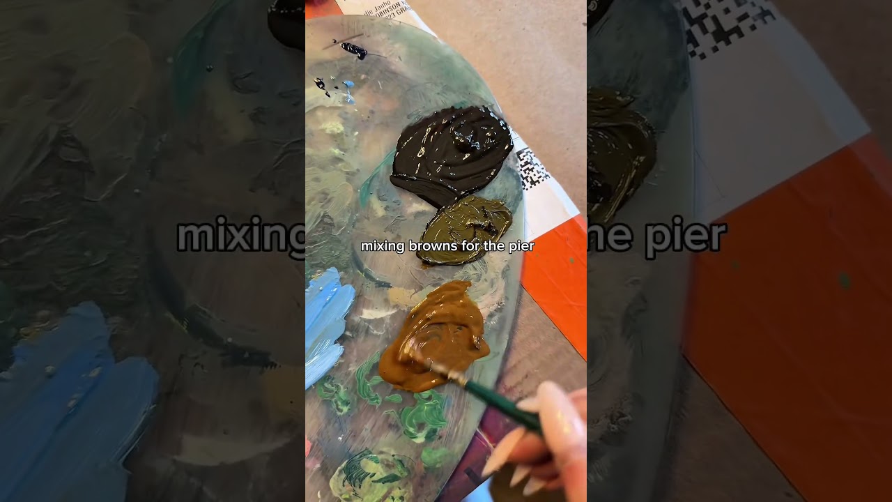 Oil Paint With Me #hobbies