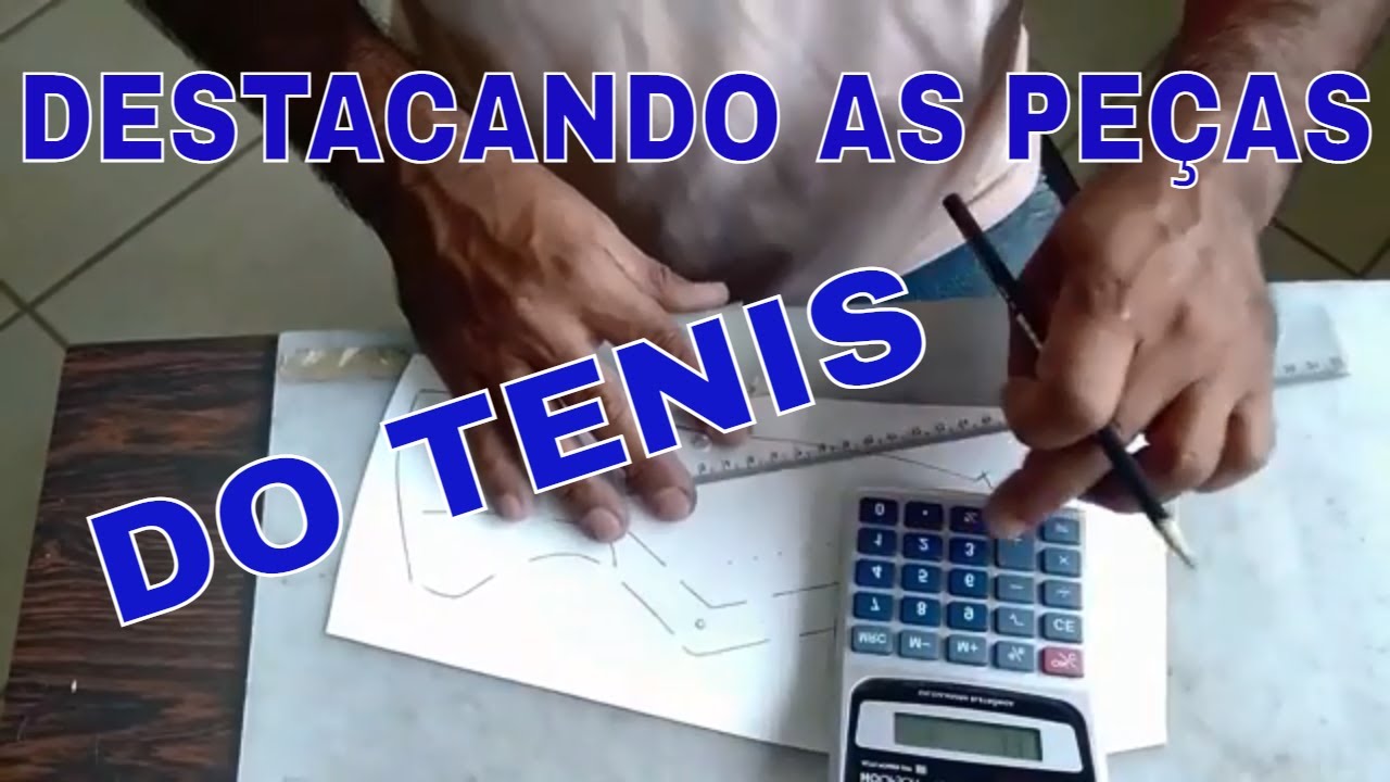 modelagem de calçados destacando as peças 1