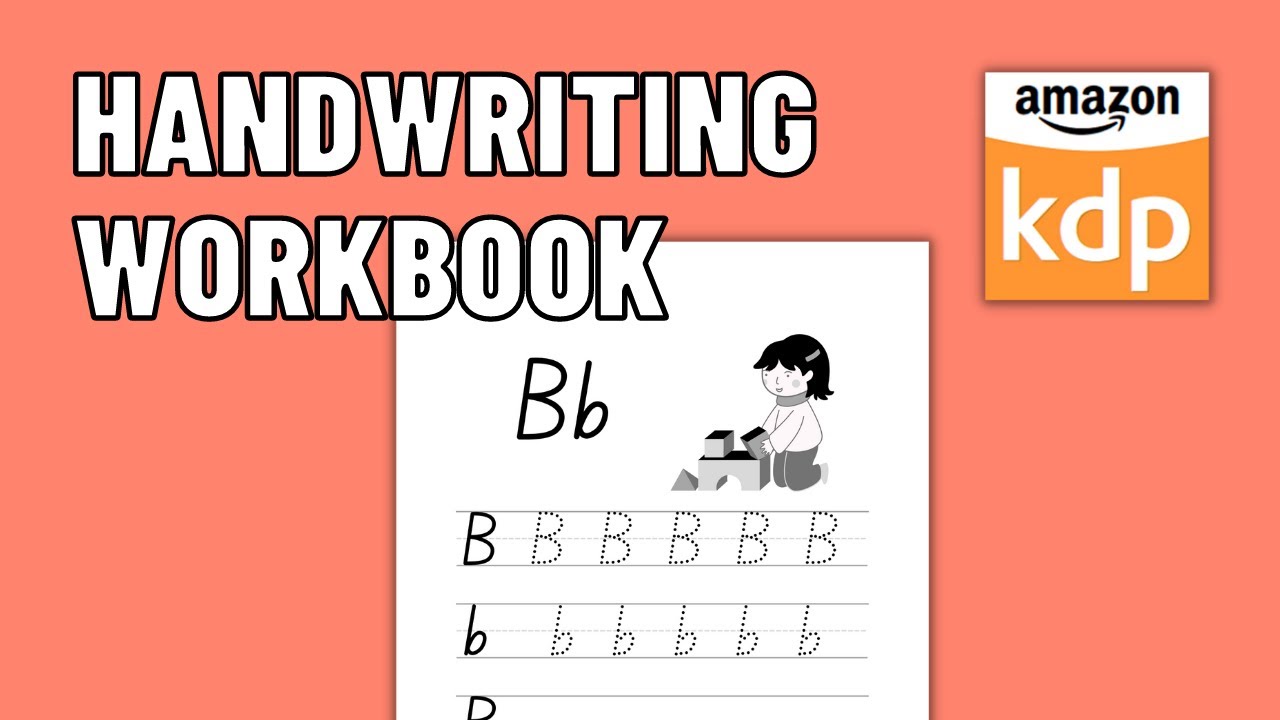 How to Make a Handwriting Practice Workbook for Amazon KDP 📝