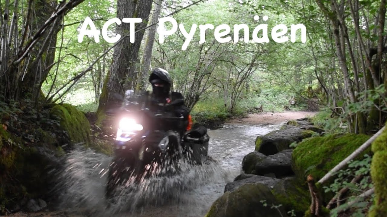Mit dem Motorrad auf dem ACT Pyrenäen Teil 1