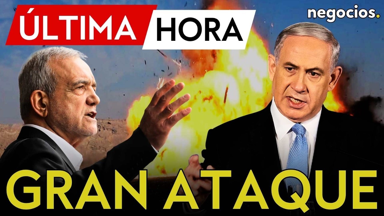 ÚLTIMA HORA | Teherán en llamas: Israel bombardea infraestructuras estratégicas en Irán