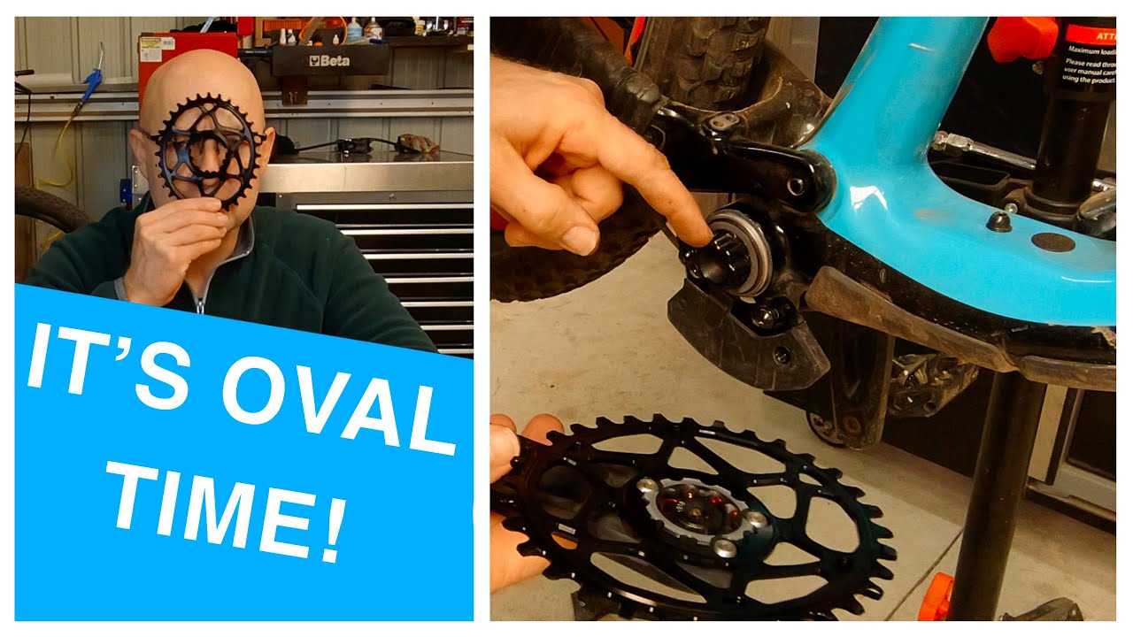 Oval Chainring Install on SRAM Dub Crankset