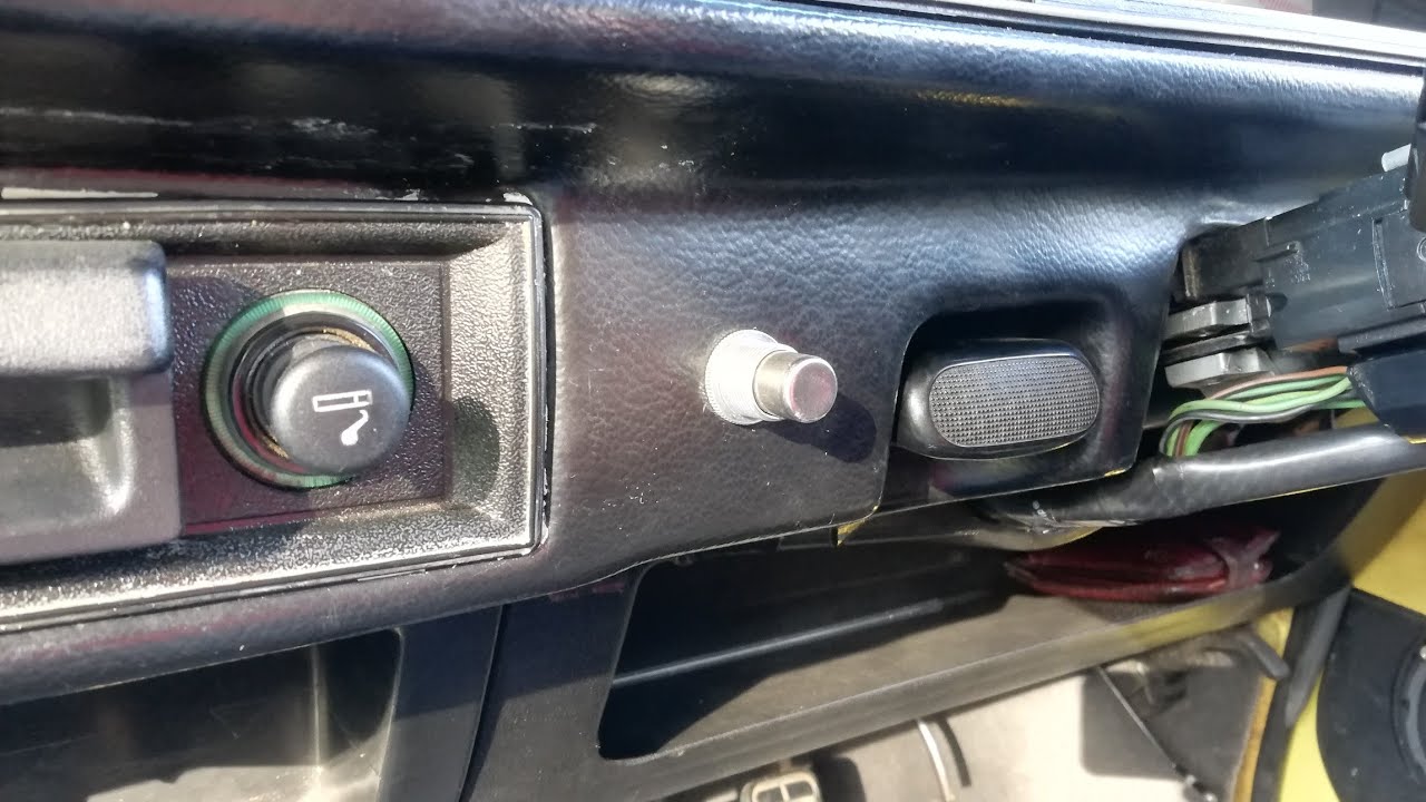 Installing a PUSH START Button!