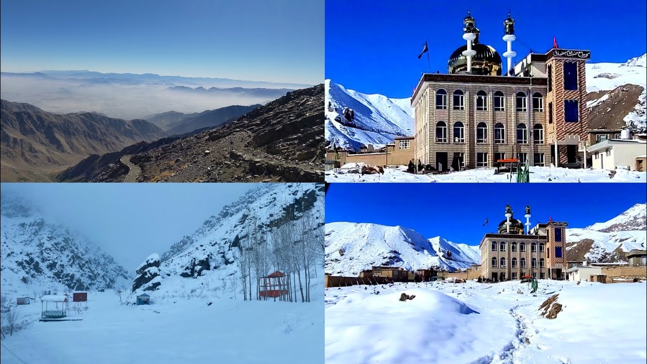 From Ghorband County to Sorkh Parsa County Enjoy seeing snow از ولسوالی غوربند الی ولسوالی سرخ پارسا