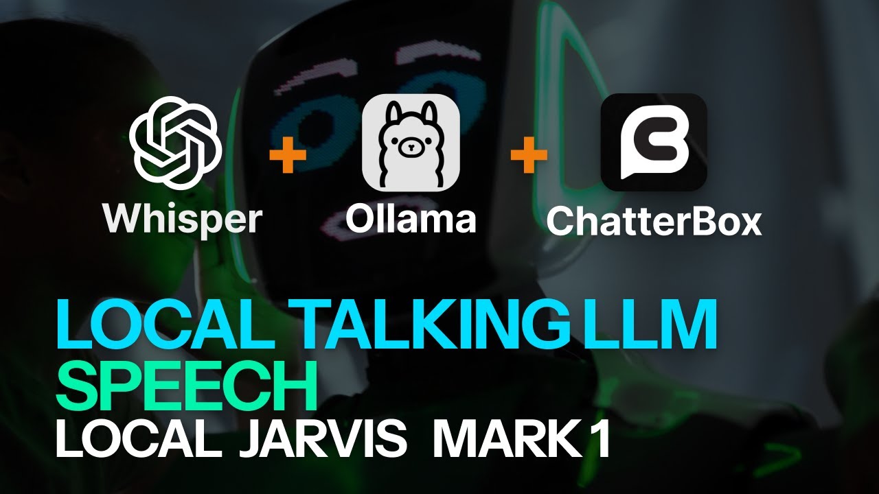 Local Talking LLM - Jarvis mark1 Speech | Whisper STT - Ollama - Chatterbox TTS
