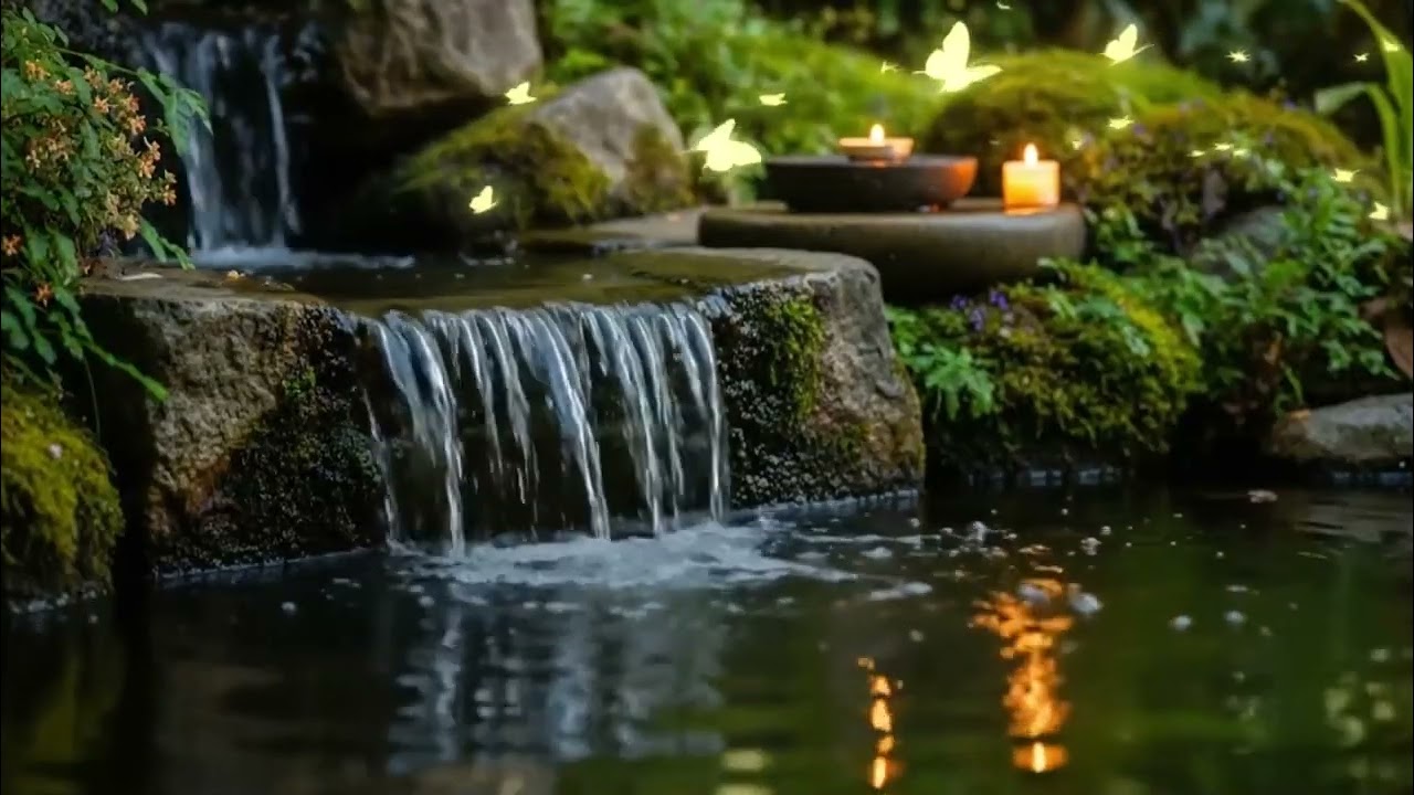 Relaxing Music for Healing Water of 🎹 Paino Sounds🌿Relieves Stress, Anxiety 💞 Depression