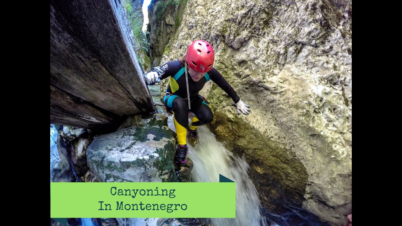 Canyoning in Montenegro