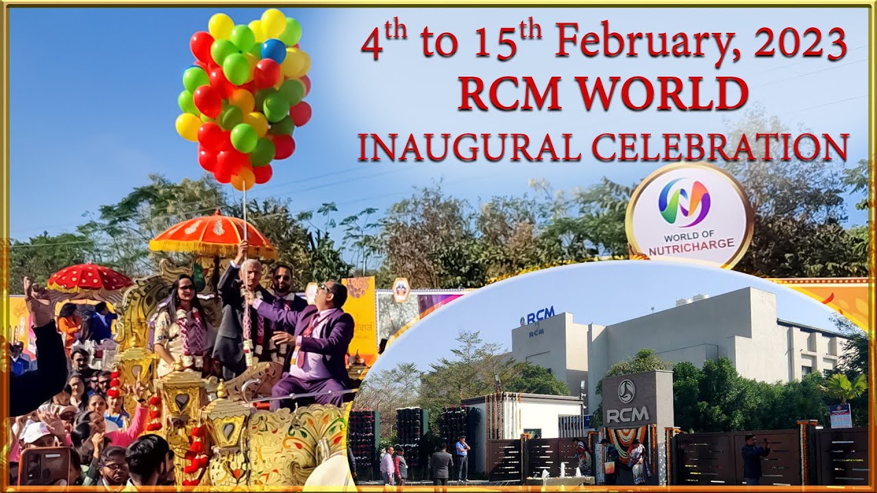 RCM World Inaugural Celebration Program Bhilwara - 4th February, 2023 to 15th February, 2023