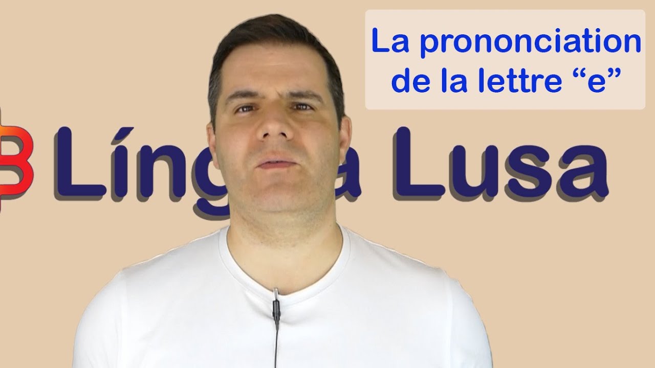 Cours de Portugais - Vidéo #19 - La prononciation de la lettre 