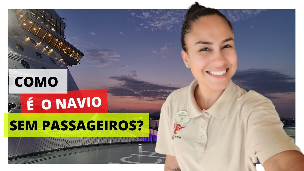 DESCUBRA COMO É NAVEGAR 3 DIAS SEM PASSAGEIROS | trabalho em navio | @ViajoQuandoDá