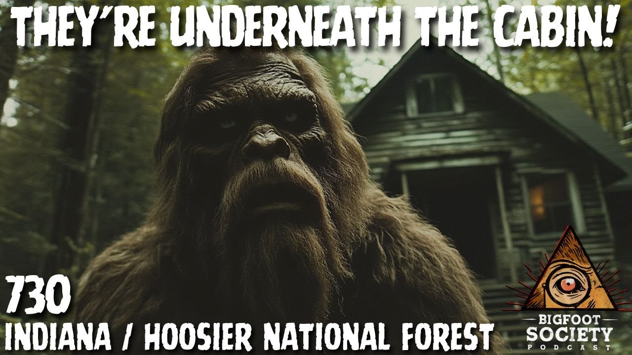 They're Underneath the Cabin! | Indiana | Bigfoot Society 730