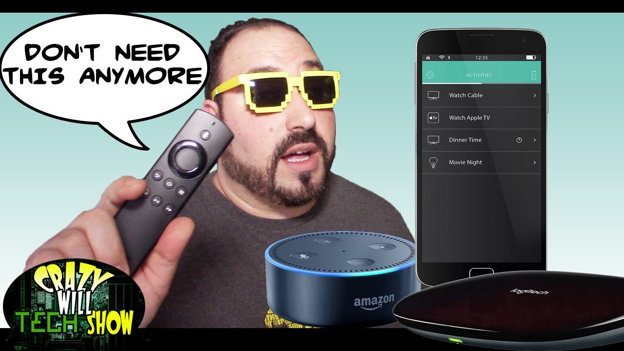 Control your tv with Alexa, Logitech Harmony Hub