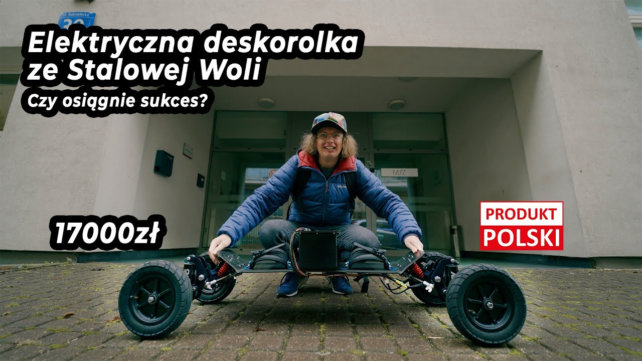 Polski wynalazek! Deskorolka która podbije rynek? PERUN