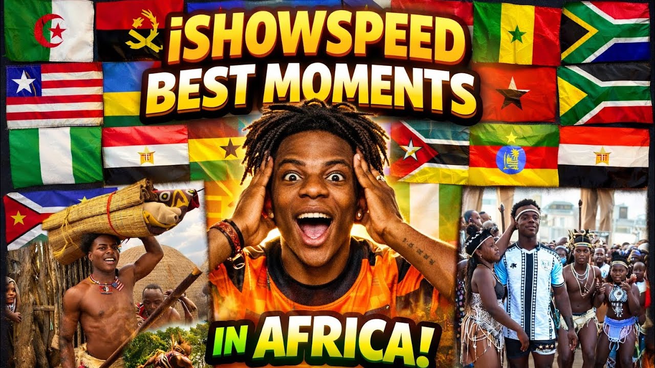 Ishowspeed Africa Tour Best Moments