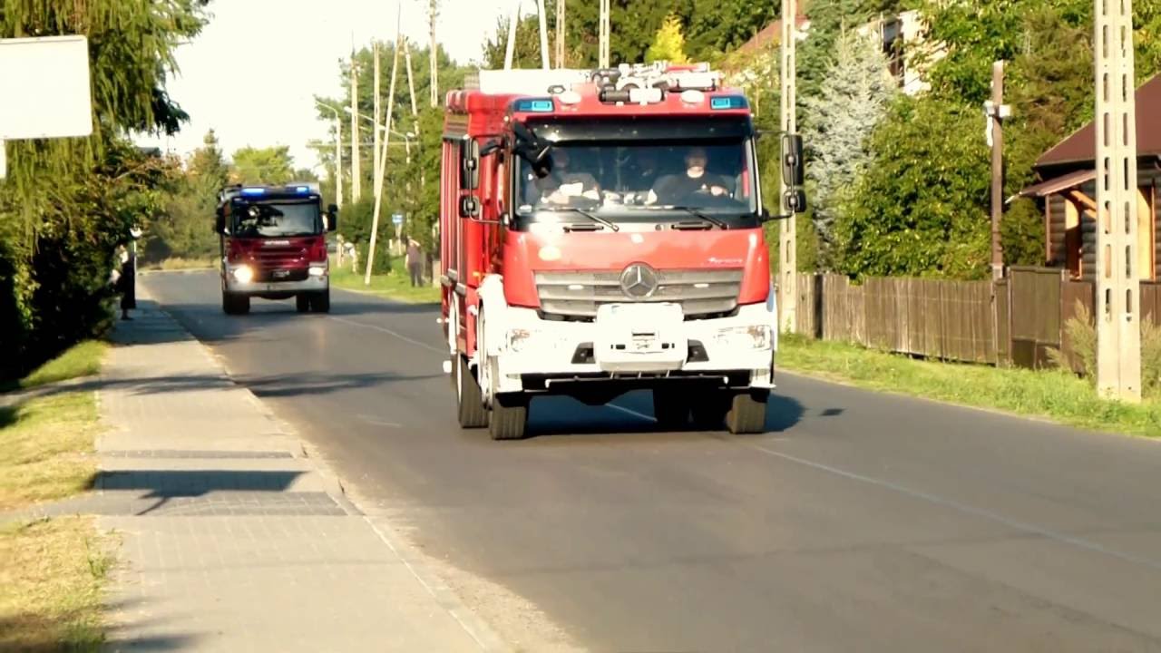 Dojazd na miejsce zdarzenia GBA i GCBA z JRG Małaszewicze