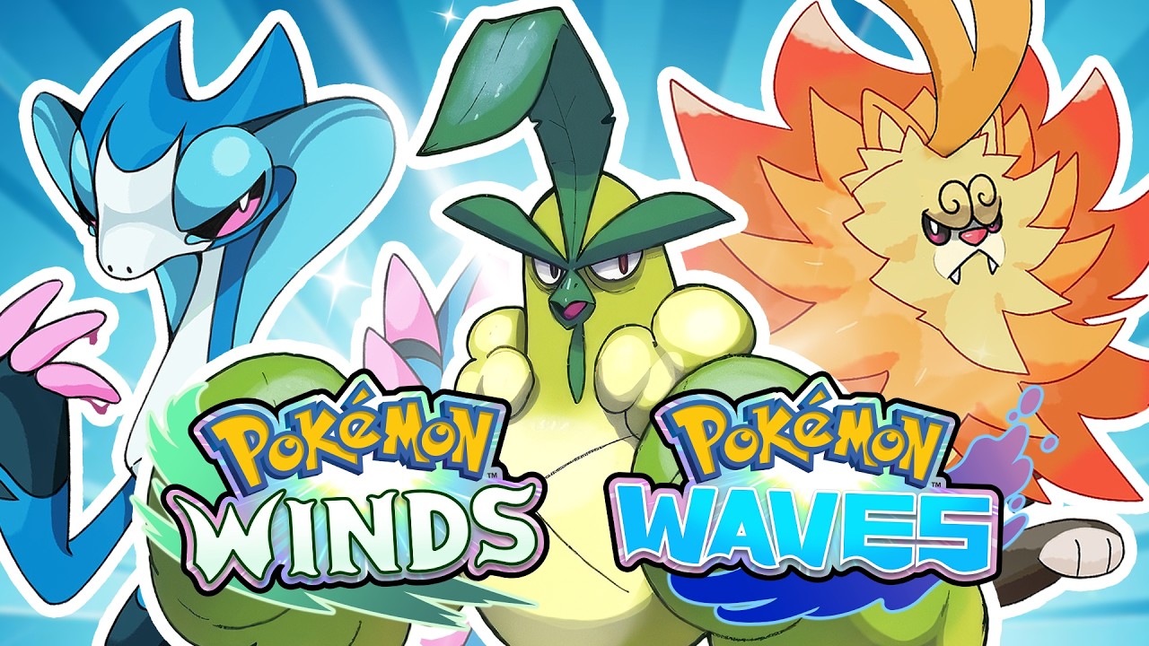 Pok&eacute;mon Winds & Waves STARTER EVOLUTIONS!?