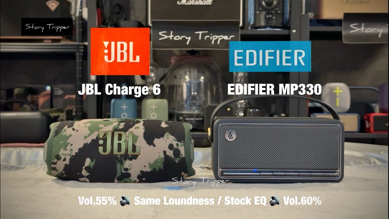 JBL Charge 6 vs Edifier MP330