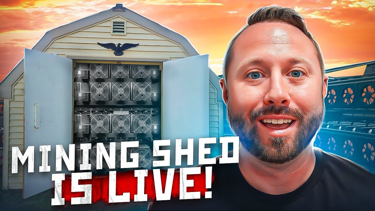 Building a Crypto Mining Shed | The SHED is FINISHED!