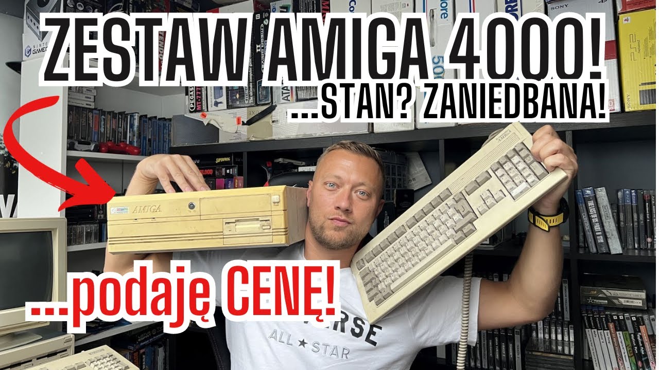 Amiga 4000 z Allegro Lokalnie. Stan: zaniedbany - oględziny cz. 1