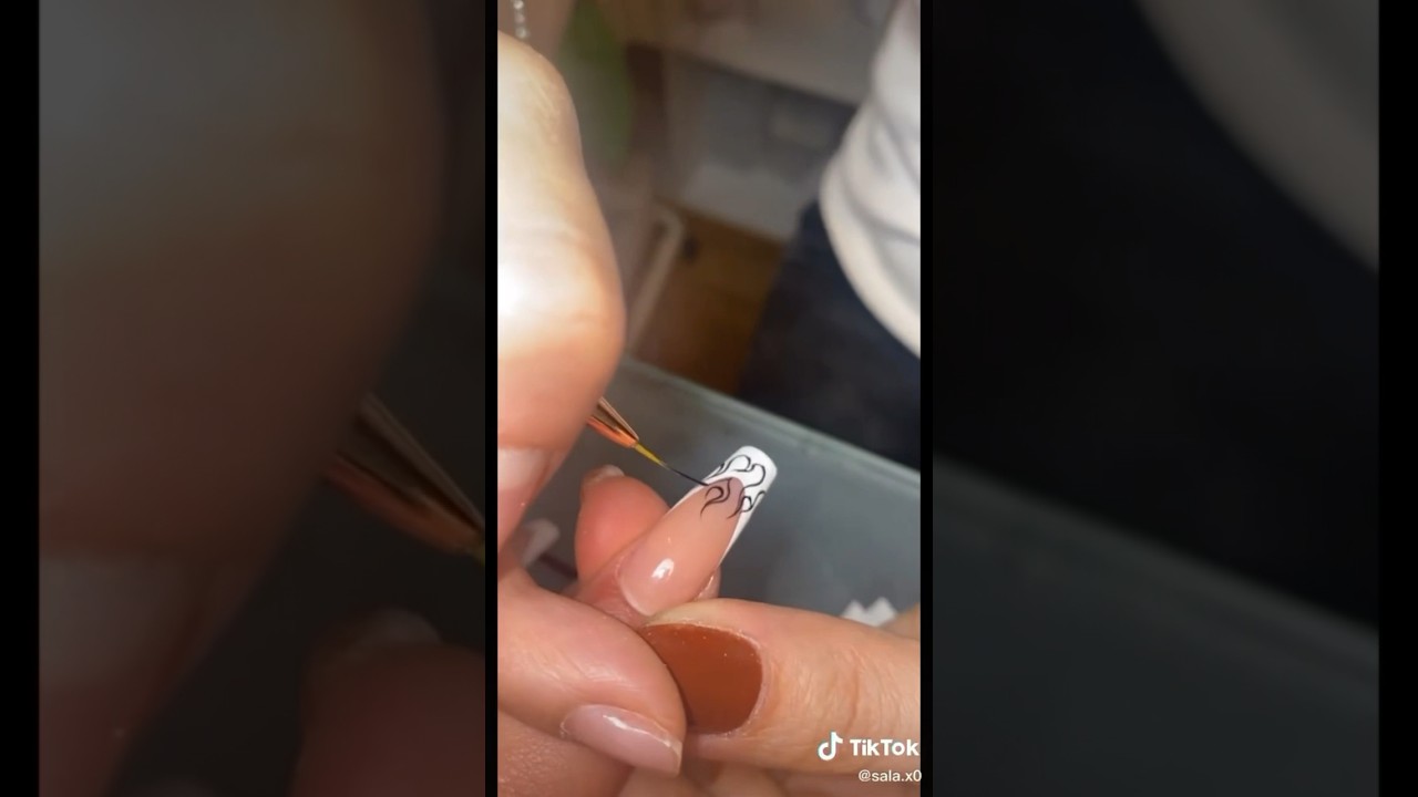 Devil Angel Nails