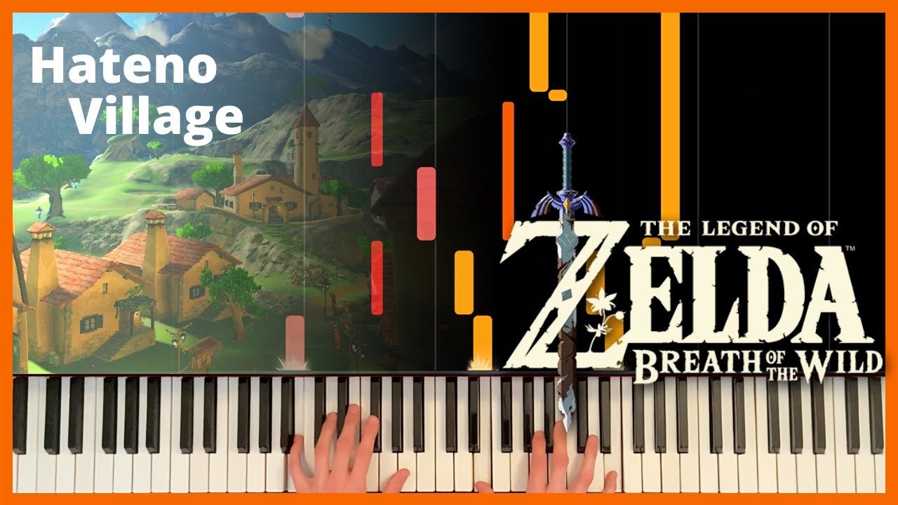 Hateno Village | The Legend of Zelda: Breath of the Wild | Piano Cover (+ Sheet Music)