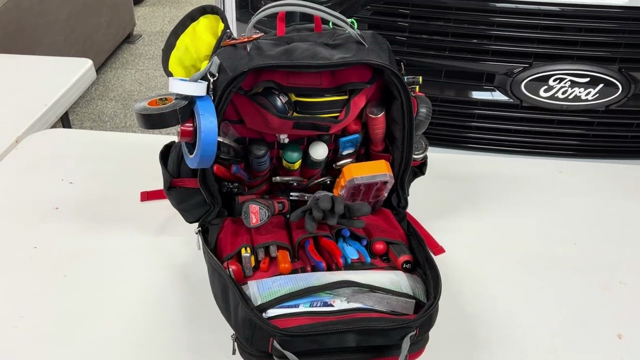 Handyman tool bag tour