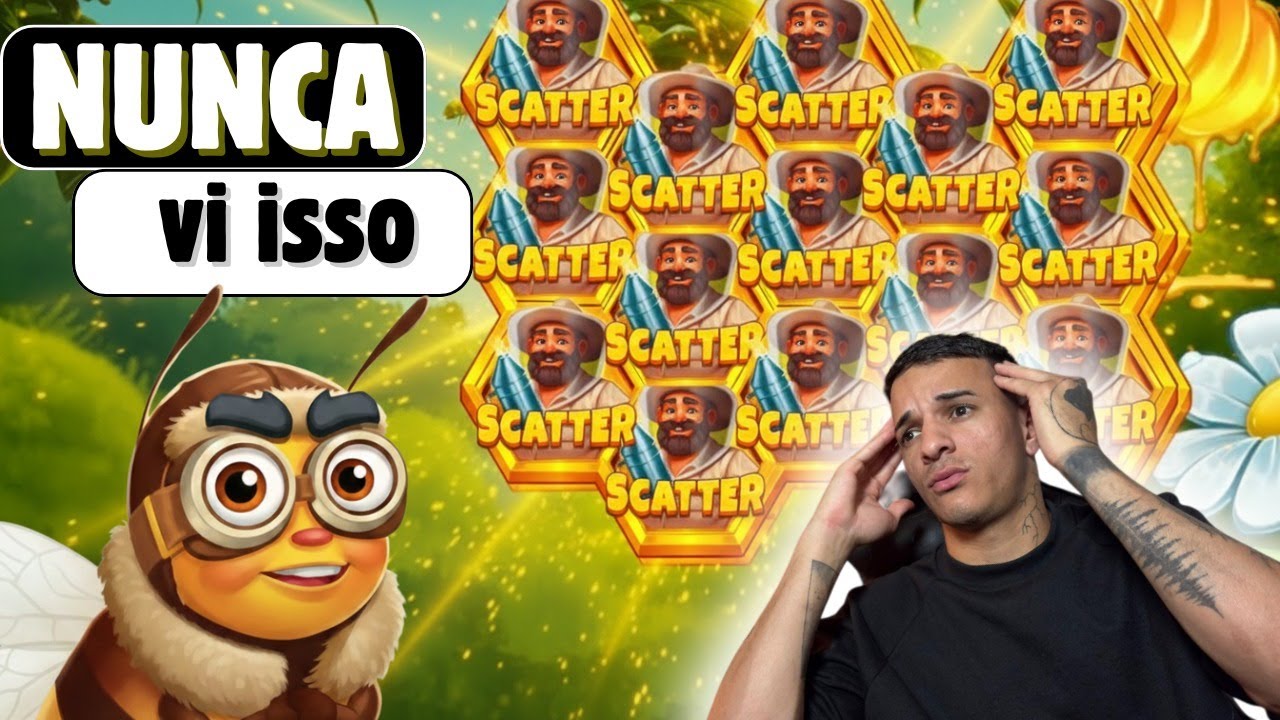 PEGUEI 20X NO BEE KEEPER 2 VEZES, FORREU O MUNDOOOO!!! #slots #forra #maxwin #sorteio #banca #pix