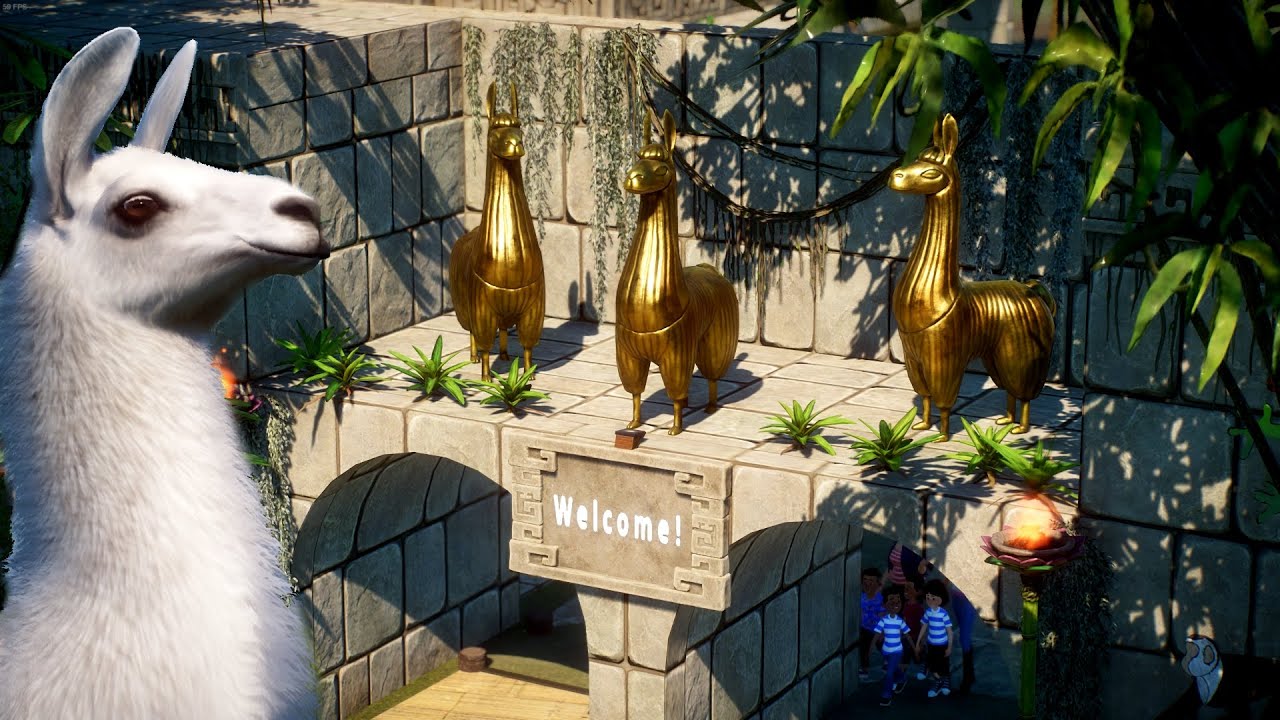 Ancient Ruin Entrance | Planet Zoo South America Pack