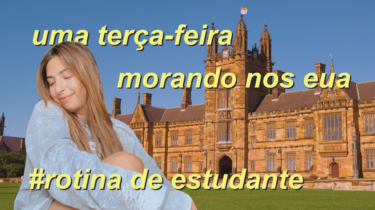 #day2: um dia comigo na faculdade dos eua #aula #trabalho #campus