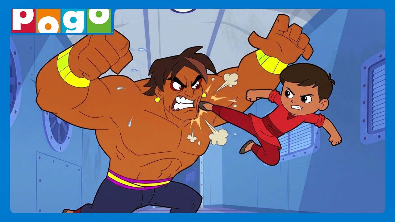 Little Singham Ke Best Moments!🥰😜| Panja Attack👋| Cartoon In Hindi😍| @PogoChannel