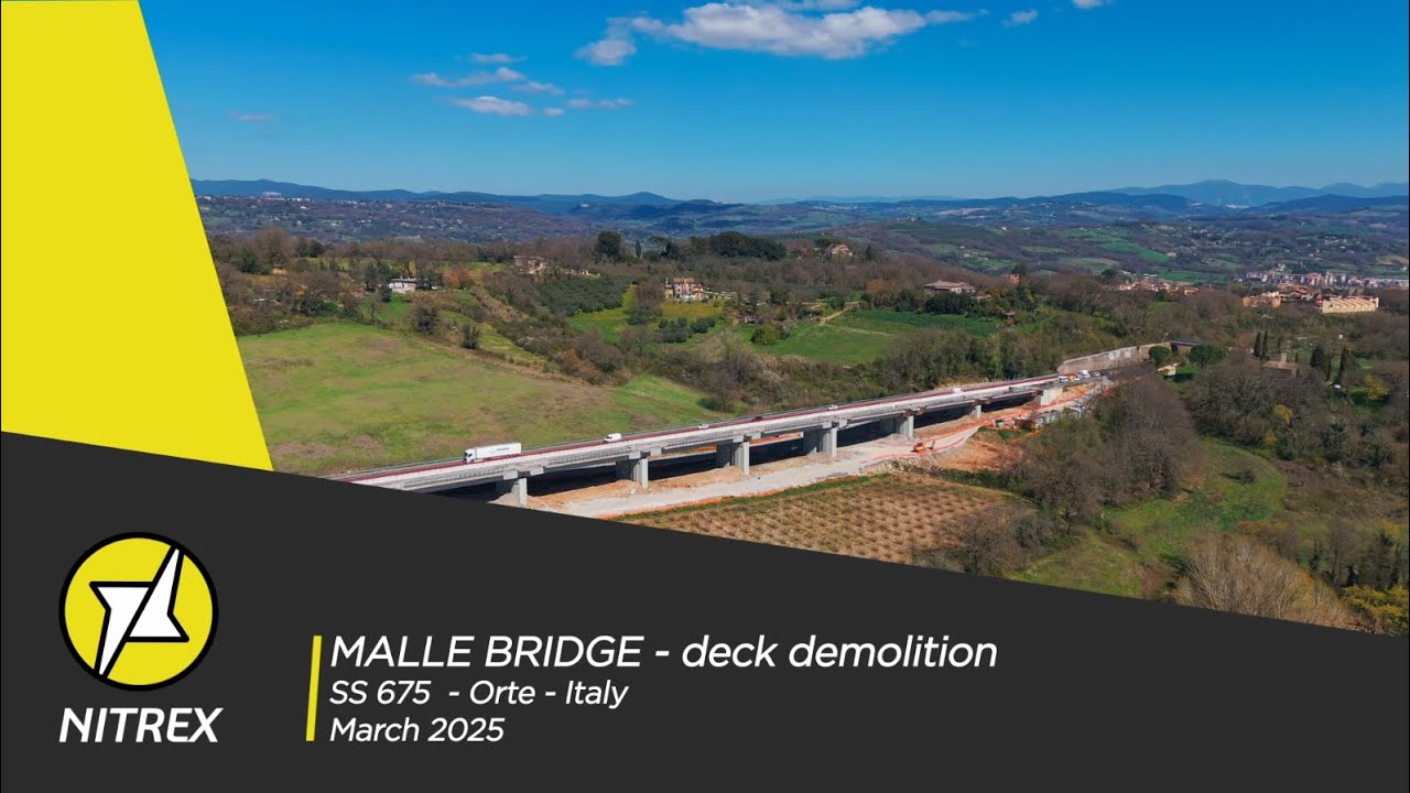 136 - NITREX - Orte bridge controlled demolition