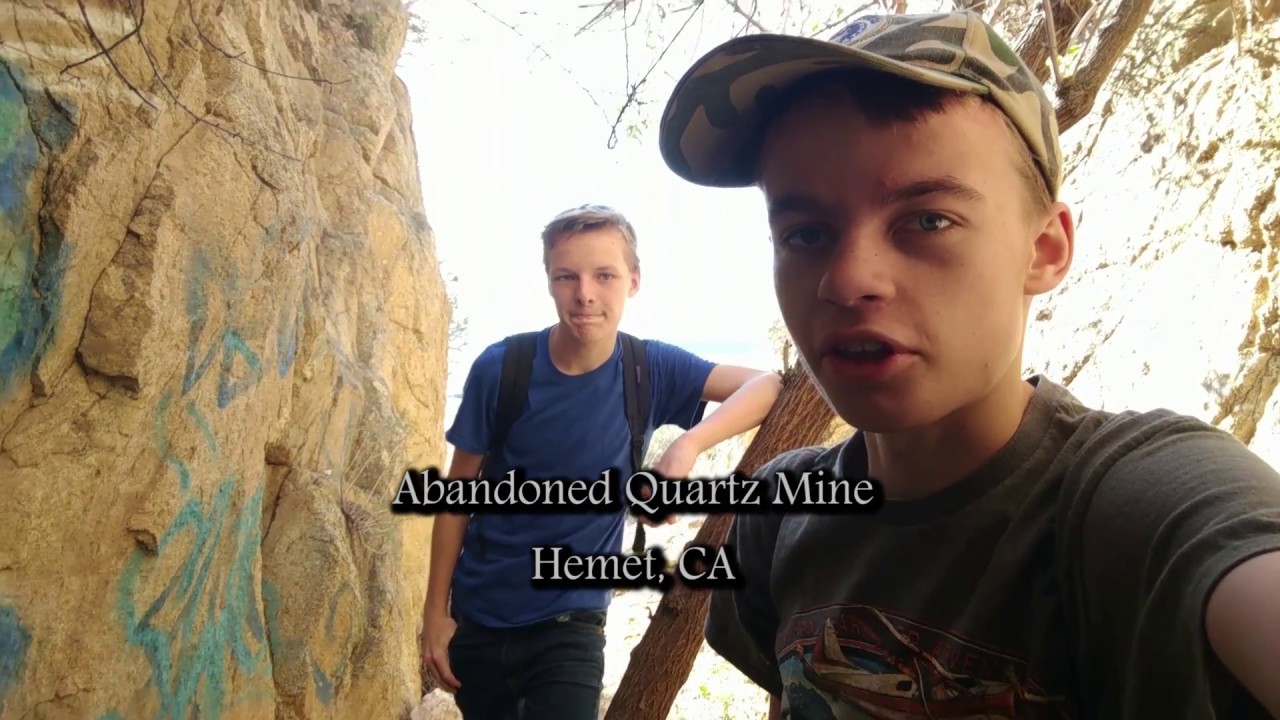 Exploring an Abandoned Quartz Mine in Hemet, CA