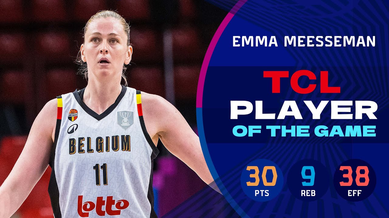 Emma Meesseman (30 PTS) puts on a masterclass performance vs. Germany in #EuroBasketWomen 2025! 🪄🇧🇪