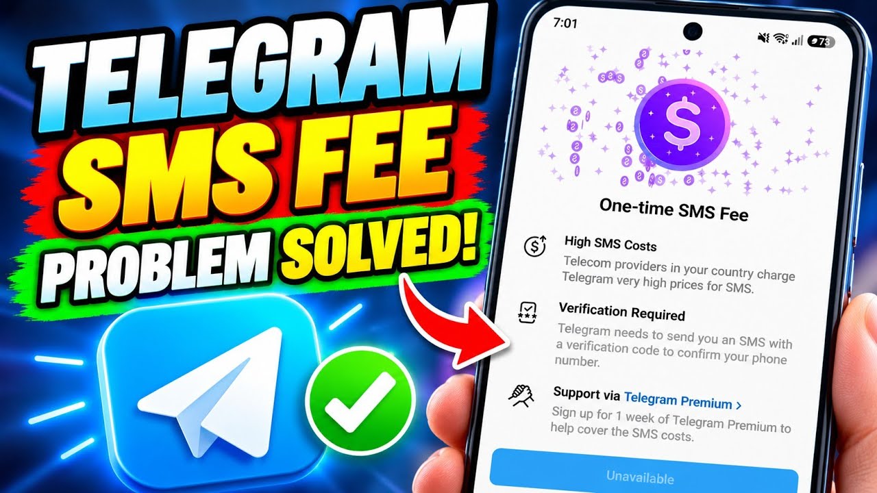 How to Fix Telegram SMS Fee Problem | Telegram SMS Code Not Received