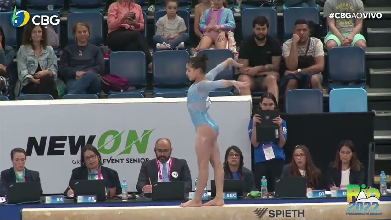 Isabella Ajalla (ARG) Viga - Campeonato Panamericano Juvenil - Beam BB JR Pan American Championships