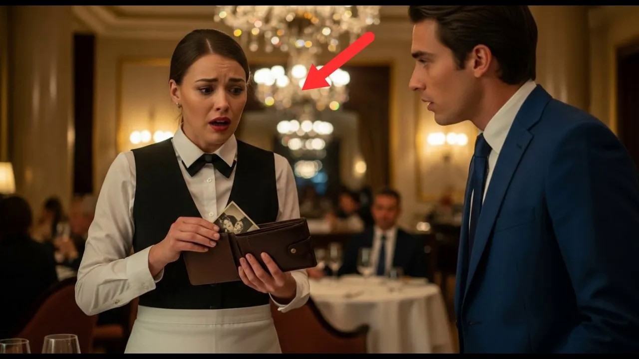 Kelnerka odmówiła obsługi aroganckiego miliardera — dopóki nie zobaczyła zdjęcia w jego portfelu !