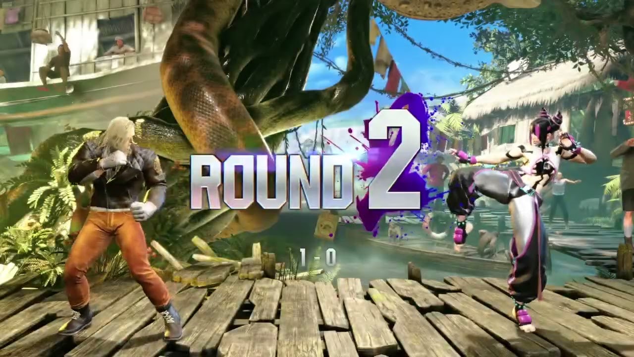 Juri felt them jaw shots at the end
