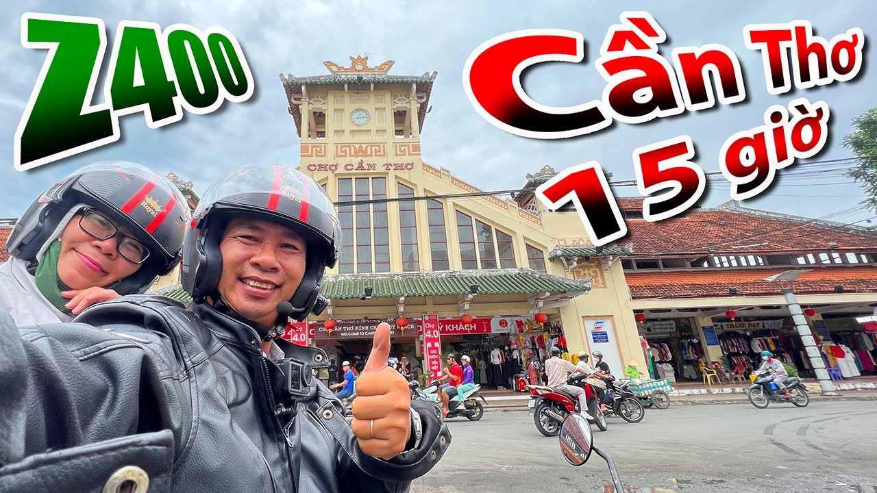 Z400 - Tour ngắn TP.HCM đi Cần Thơ giao lưu, sáng đi tối về - 330 Km