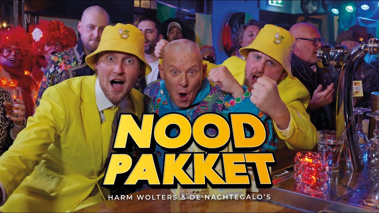 Harm Wolters & De Nachtegalo's – Noodpakket (Officiële Videoclip) [Carnaval 2026]