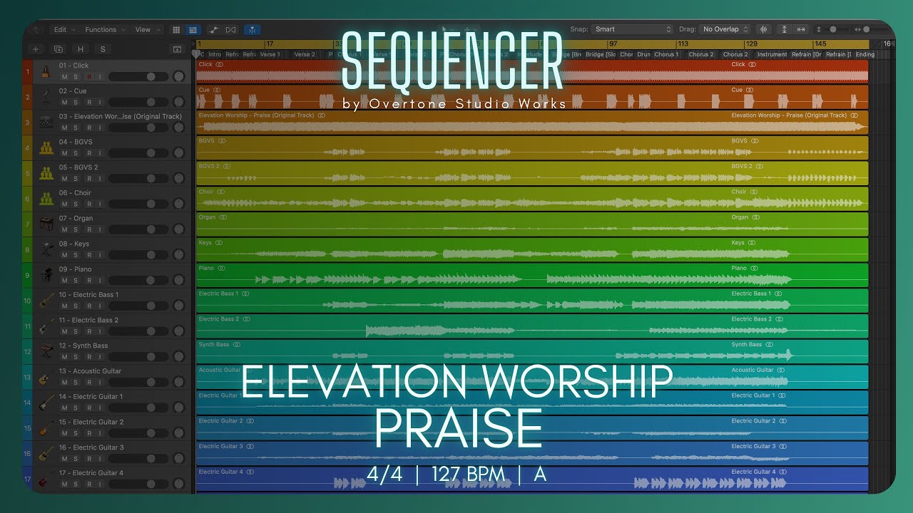 Elevation Worship - Praise | Sequencer | [Free]