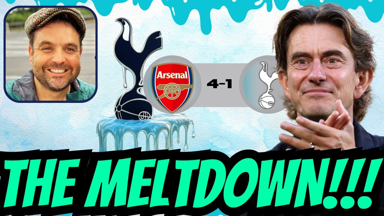Arsenal 4-1 Tottenham | Fans Right To Be FURIOUS! | The Meltdown
