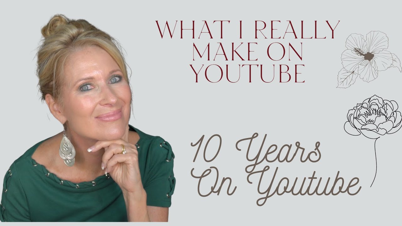 Сколько я получаю за работу на YouTube после 10 лет/жизни после 65 лет